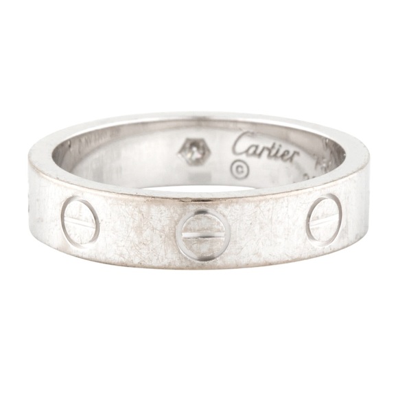 Cartier 1 diamond Love Ring - Picture 2 of 4